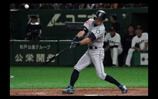 【MLB】イチロー第3打席は中堅フライ　巨人桜井に打ち取られ、24打席連続ノーヒット