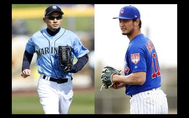 【MLB】ダルビッシュ、イチローのレーザーに驚愕　「肩すごい。100％で投げてない感じ」