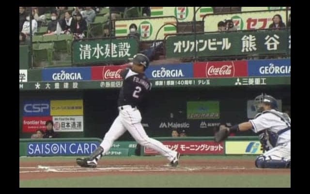 ロッテドラ1藤原、OP戦初長打＆初打点　満塁チャンスで走者一掃三塁打