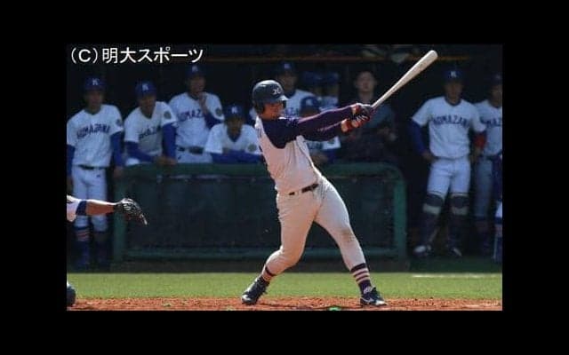 駒大を投打で圧倒！　篠原猛打賞で正捕手へ１歩前進／春季オープン戦