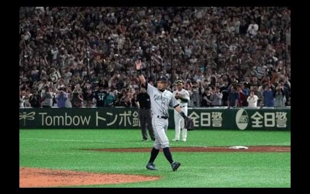 「ありがとう、イチロー」MLB公式がレジェンドとの感動写真を公開