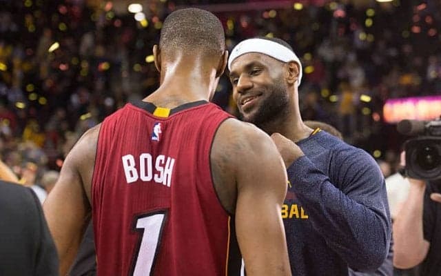 レブロンが引退のボッシュに感謝「君がいなかったらヒートでの優勝はなかった」