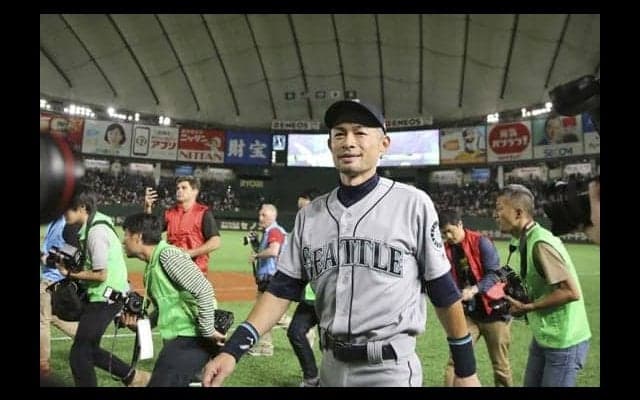 【MLB】「グリフィー撮影」…イチローとの“絆”写真に称賛続々　ファン「壁紙もらいたい」