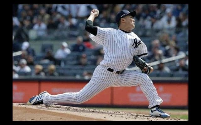 【MLB】田中将大、4度目開幕投手で初勝利の権利　6回途中を6安打5奪三振2失点