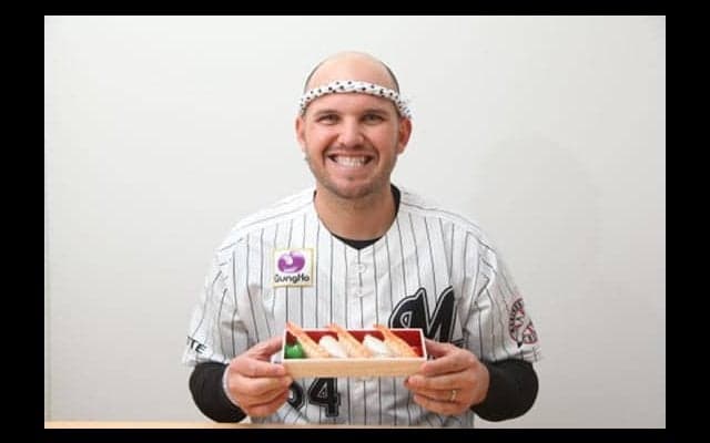 ロッテ、“レアード寿司”を限定54食で販売　「幕張スシ、TODAY　オープン！」