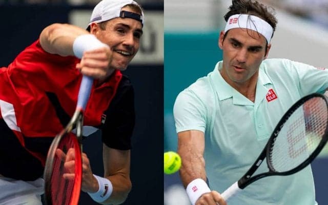 フェデラーVS前年優勝イズナーの決勝。女子は全豪優勝ペアが決勝に臨む