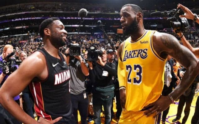 残り試合欠場のレブロンが、『盟友』ウェイドのラストマッチに来場の可能性！？