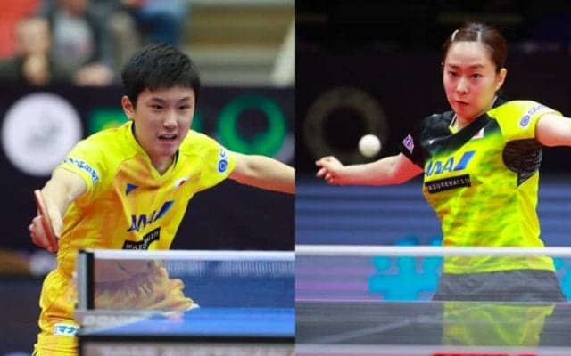 世界卓球混合ダブルス代表の石川・張本ペアが初戦を勝利で飾る＜カタールOP＞
