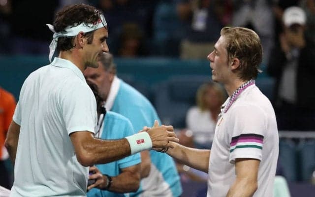 フェデラーが「新世代」に賛辞、「昨年からブレークしはじめ、トッププレーヤーにも勝った」