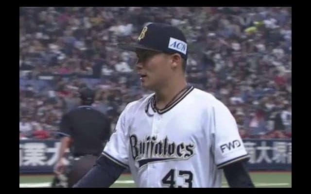 オリ山本、9回1安打無失点の好投報われず　援護ないまま延長突入、勝敗つかず