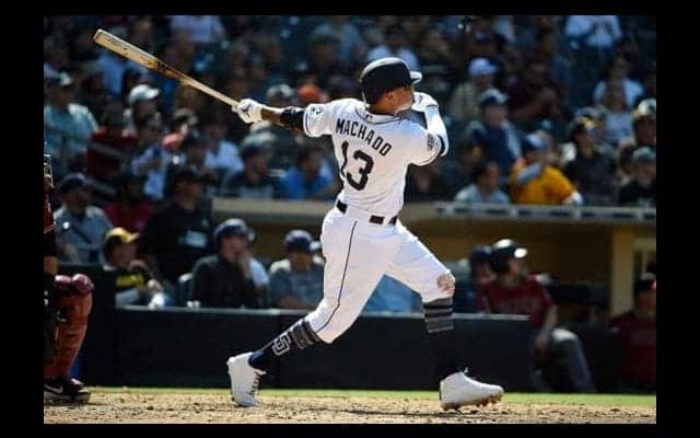 【MLB】“332億円男”マチャドが移籍後初本塁打　弾丸ライナーで左翼スタンドに突き刺す