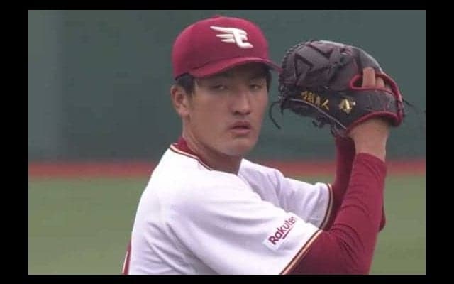 楽天ドラ4弓削、初登板初勝利ならず　勝利投手の権利まで、あとアウト2つで降板