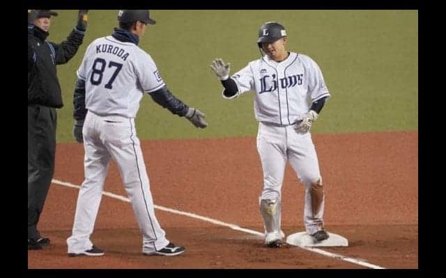 これぞ満塁男！　西武森が走者一掃の適時三塁打で先制　「本田さんのためにも」