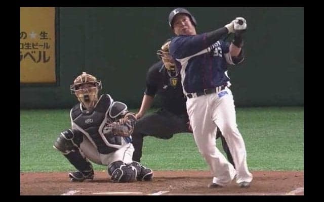 西武山川、バックスクリーンへ特大4号ソロ「打ててよかった」