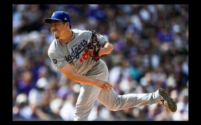 【MLB】前田健太、開幕2連勝！　5回4安打4四球も1失点と粘投、ド軍は3連勝