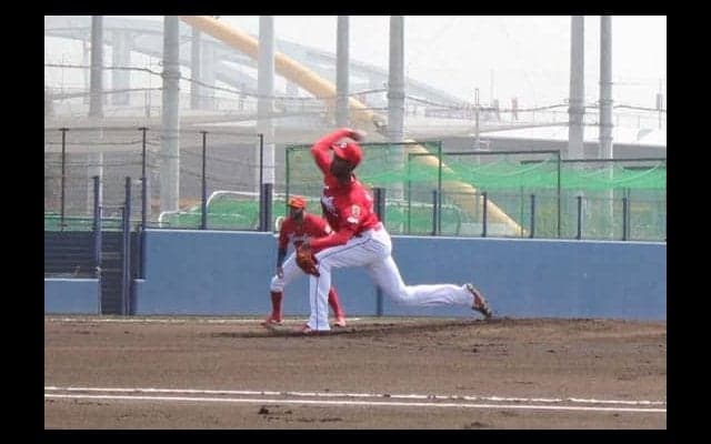 先発転向の広島アドゥワ、奪三振「0」の7回無失点　「制球力が一番大事」