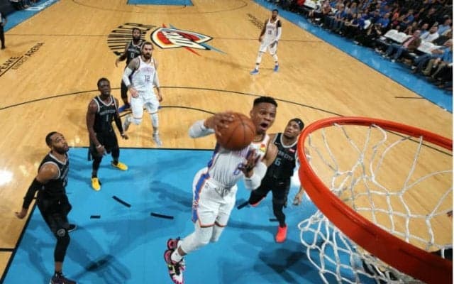 ラッセル・ウェストブルックが3年連続の『アベレージ・トリプル・ダブル』を達成