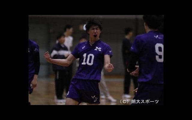 日大に辛勝　リーグ戦初白星／春季関東大学１部リーグ戦