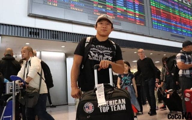 堀口恭司がRIZIN.15に向けて帰国、「前に髪を切ったのは…」