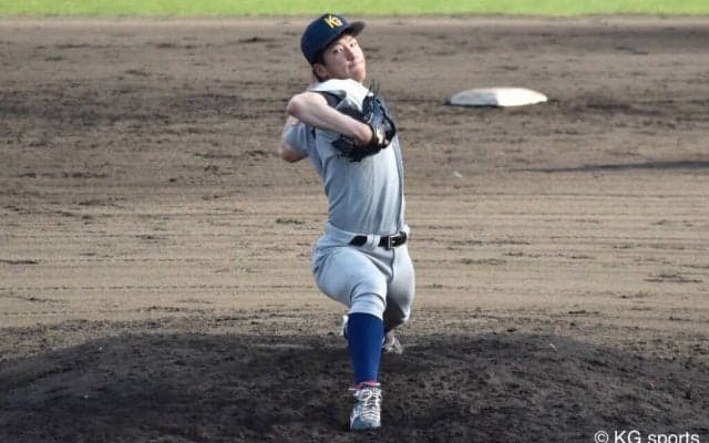 【硬式野球部】黒原が好投見せるも粘り切れず、立命大に敗北