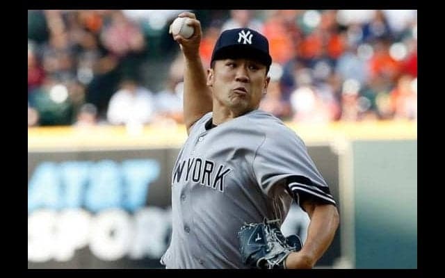 【MLB】田中将大、3回まで1安打無失点の快投　打線は剛腕バーランダーから1点先制