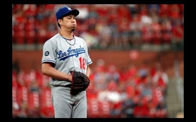 【MLB】前田健太、6回途中5失点で今季初黒星　開幕3連勝ならず、防御率4.76に