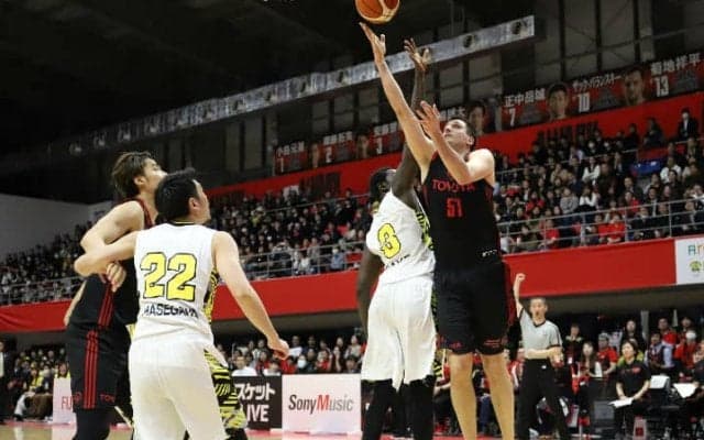 アルバルク東京、堅守で奪った前半の大量リードを守りサンロッカーズ渋谷に勝利