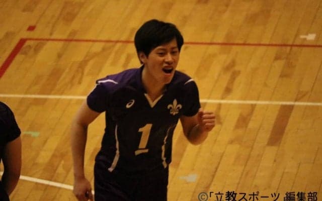 【バレーボール部】主将・羽田「勝つしかない」