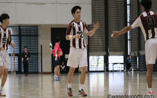 ついに迎えた開幕戦。日大を2点差で振り切り勝利を挙げる