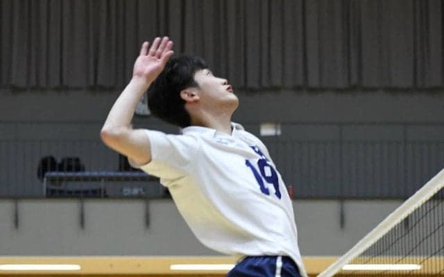 【バレーボール部男子】　大体大に勝ち切りリーグ戦２勝目！
