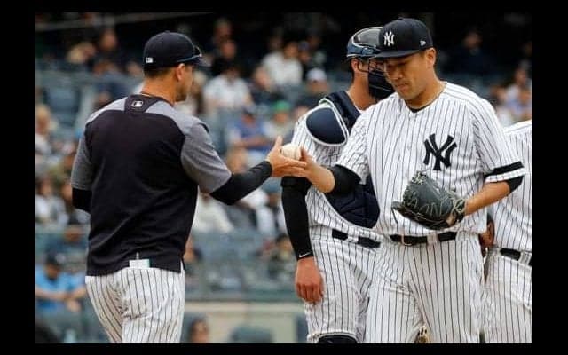 【MLB】田中将大、満弾浴びての逆転負けに指揮官指摘　「スプリットの調子は良くなかった」