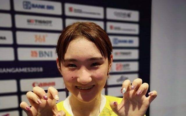 【卓球】カトミユこと加藤美優、「無敵オレンジ」に　“最強可愛い”ショットが話題