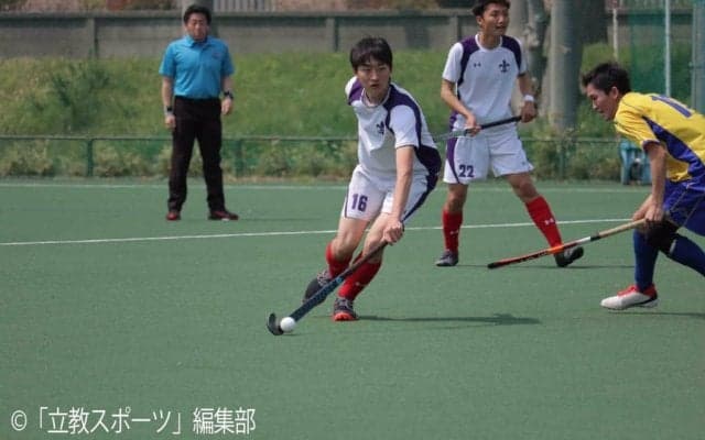 【ホッケー部男子】春季リーグ開幕戦を７ー１で快勝！２部優勝、１部昇格に向けロケットスタートを切った！！！/春季リーグ２部初戦