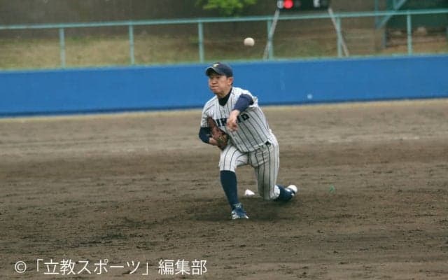 【準硬式野球部】泰道昨秋のリベンジ果たす！