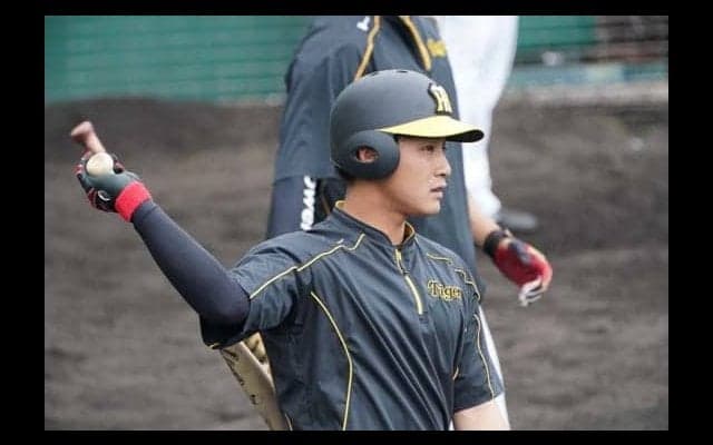 阪神ドラ3木浪が菅野からプロ初本塁打！　球界のエースから放った3ランに喜び爆発