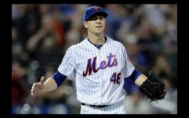 メッツのデグロムが右肘違和感でMRI検査へ　MLB公式伝える　昨季のサイ・ヤング賞投手