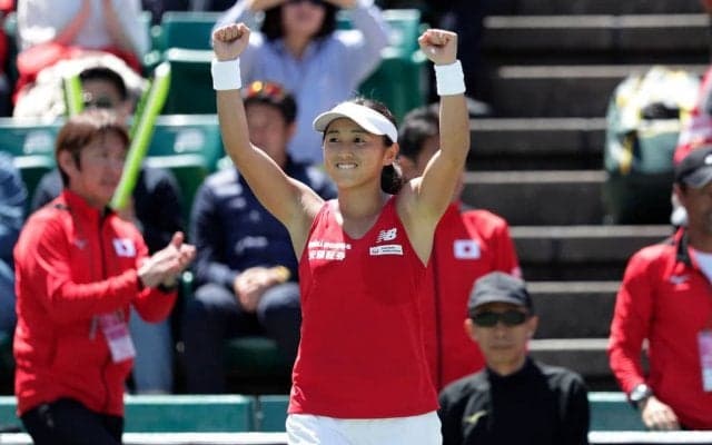 女子日本代表 ワールドグループ2部残留決定。土居と日比野がオランダに1セットも与えず3連勝[フェドカップ]