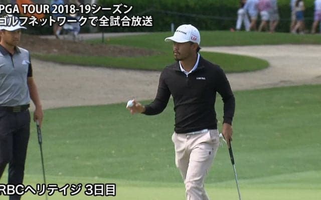 【動画】昨季覇者の小平智は69位で最終日へ