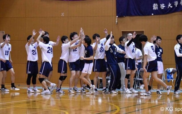 【バレーボール部男子】　フルセットの激闘制し立命大に勝利！