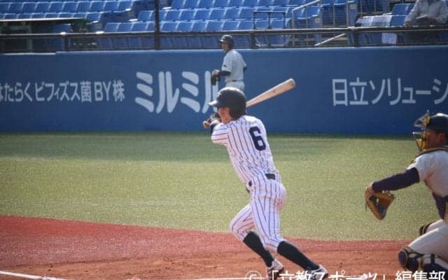 【野球部】追い上げ見せるもあと一本に泣いた