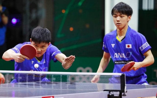 【卓球】“10代の日本王者”張本・木造  大舞台で初戦快勝＜世界卓球2019＞