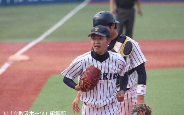 【野球部】誠也“奮投”もバット奮わず、わずか４安打。 課題残った…