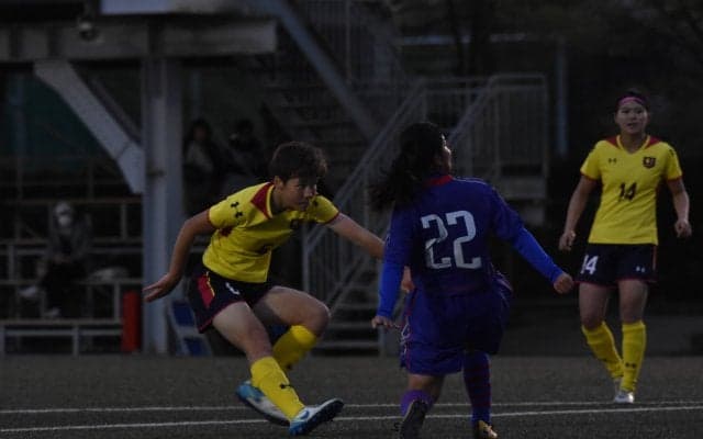 【ソッカー（女子）】関東リーグ前期第２節　新一年生・ブラフの先制弾で勝ち点３を獲得！　順天堂大戦