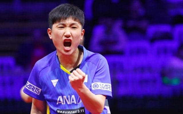 【卓球】張本智和、完勝で3回戦の山場へ＜世界卓球2019＞