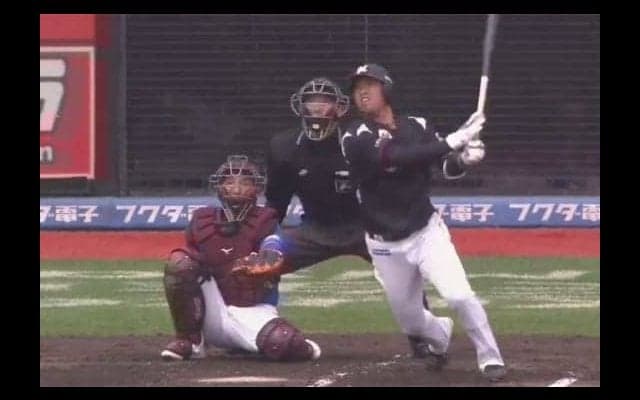 ロッテ井上が守護神松井からV打！　連敗を3でストップ　楽天は3連敗