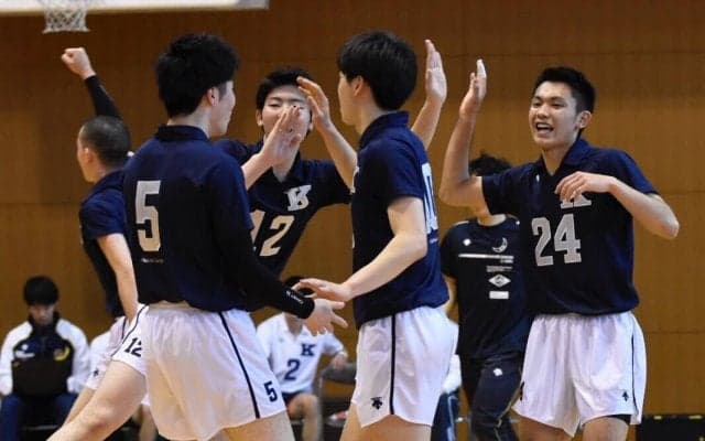 【バレーボール部男子】　びわスポ大にストレート勝利し、リーグ戦５勝１敗！