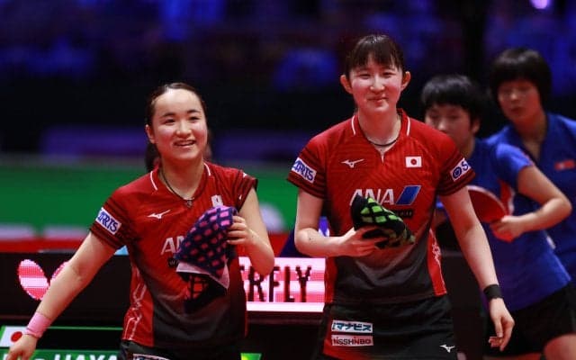 【卓球】女子複で2枚のメダルが確定　準決勝、日本ペア対決の見どころは＜世界卓球2019＞