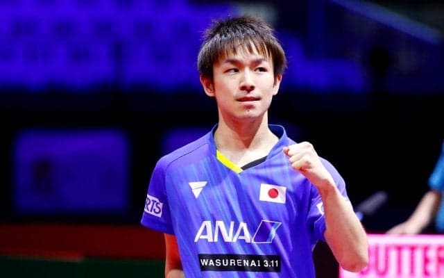 【卓球】丹羽がシングルス8強　26日の男子は各種目で快進撃＜世界卓球2019＞