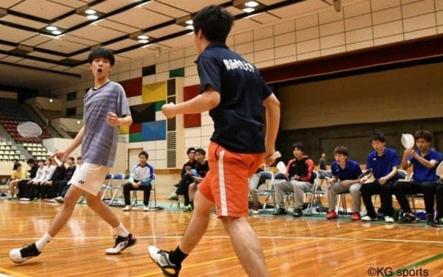 【バドミントン部男子】 成蹊大に勝利し、春季リーグ戦初戦白星！