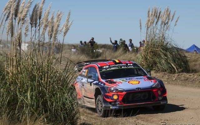 【WRC 第5戦】南米2連戦の緒戦アルゼンチンでヒュンダイが今季初の1-2フィニッシュ…トヨタ最上位はミークの4位